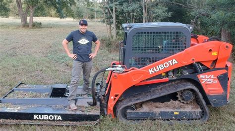 kubota skid steer mower attachment|kubota brush clearing attachments.